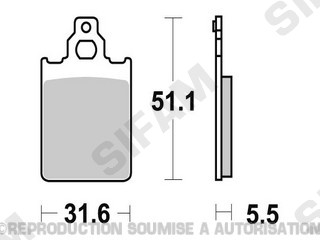 Plaquettes-Kyoto-SEMI METAL
Référence : S1111
 Freinage / Plaquettes
Kyoto - Plaquettes
Référence : S1111
Marque : Kyoto
Désignation : Plaquette Kyoto SEMI METAL origine AZMOTORS 