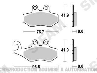 Plaquettes-Kyoto-SEMI METAL
Référence : S1118
 Freinage / Plaquettes
Kyoto - Plaquettes
Référence : S1118
Marque : Kyoto
Désignation : Plaquette Kyoto SEMI METAL origine AZMOTORS 