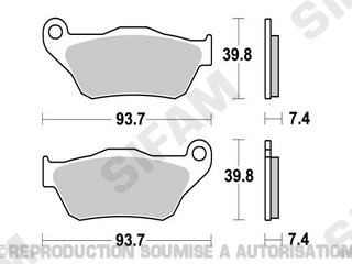 Plaquettes-Kyoto-SEMI METAL
Référence : S1190
 Freinage / Plaquettes
Kyoto - Plaquettes
Référence : S1190
Marque : Kyoto
Désignation : Plaquette Kyoto SEMI METAL origine AZMOTORS 