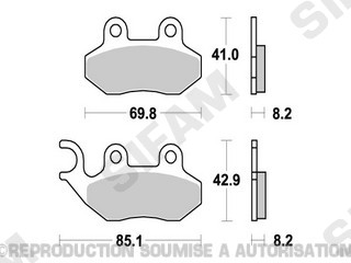 Plaquettes-Kyoto-SEMI METAL
Référence : S1801
 Freinage / Plaquettes
Kyoto - Plaquettes
Référence : S1801
Marque : Kyoto
Désignation : Plaquette Kyoto SEMI METAL origine AZMOTORS 