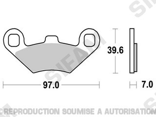 Plaquettes-Kyoto-SEMI METAL
Référence : S1952
 Freinage / Plaquettes
Kyoto - Plaquettes
Référence : S1952
Marque : Kyoto
Désignation : Plaquette Kyoto SEMI METAL origine AZMOTORS 