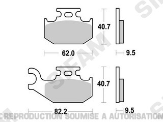 Plaquettes-Kyoto-SEMI METAL
Référence : S1979
 Freinage / Plaquettes
Kyoto - Plaquettes
Référence : S1979
Marque : Kyoto
Désignation : Plaquette Kyoto SEMI METAL origine AZMOTORS 