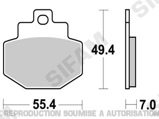 Plaquettes-Kyoto-SEMI METAL
Référence : S1981
 Freinage / Plaquettes
Kyoto - Plaquettes
Référence : S1981
Marque : Kyoto
Désignation : Plaquette Kyoto SEMI METAL origine AZMOTORS 