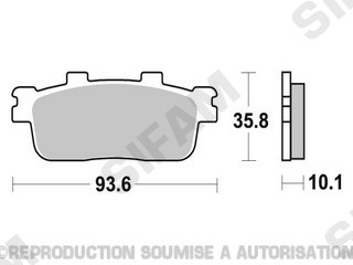 Plaquettes-Kyoto-SEMI METAL
Référence : S1993
 Freinage / Plaquettes
Kyoto - Plaquettes
Référence : S1993
Marque : Kyoto
Désignation : Plaquette Kyoto SEMI METAL origine AZMOTORS 