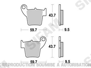 Plaquettes-Kyoto-SEMI METAL
Référence : S2016
 Freinage / Plaquettes
Kyoto - Plaquettes
Référence : S2016
Marque : Kyoto
Désignation : Plaquette Kyoto SEMI METAL origine AZMOTORS 