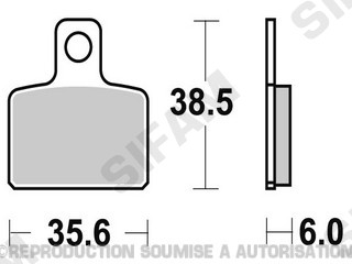 Plaquettes-Kyoto-SEMI METAL
Référence : S9003N
 Freinage / Plaquettes
Kyoto - Plaquettes
Référence : S9003N
Marque : Kyoto
Désignation : Plaquette Kyoto SEMI METAL origine AZMOTORS 