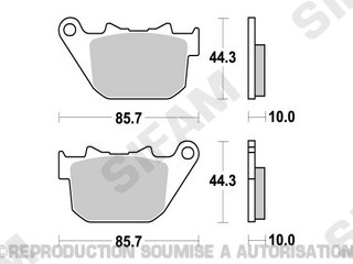 Plaquettes-Kyoto-SEMI METAL
Référence : S9010
 Freinage / Plaquettes
Kyoto - Plaquettes
Référence : S9010
Marque : Kyoto
Désignation : Plaquette Kyoto SEMI METAL origine AZMOTORS 