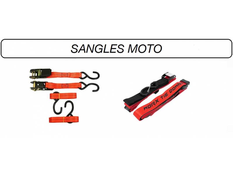 SANGLES MOTO Universel  origine AZMOTORS 