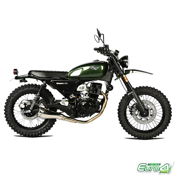 Pièces Moto SCRAMBLER 125cc Euro4