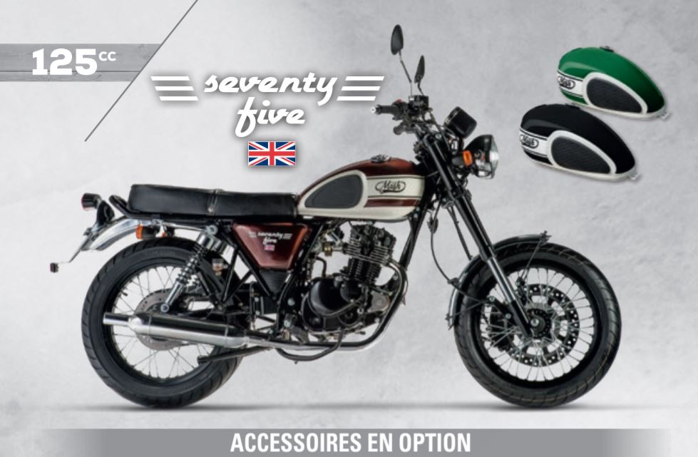 ACCESSOIRES OFFICIELS SEVENTY FIVE 125 MASH ACCESSOIRES OFFICIELS SEVENTY FIVE 125 MASH origine MASH 