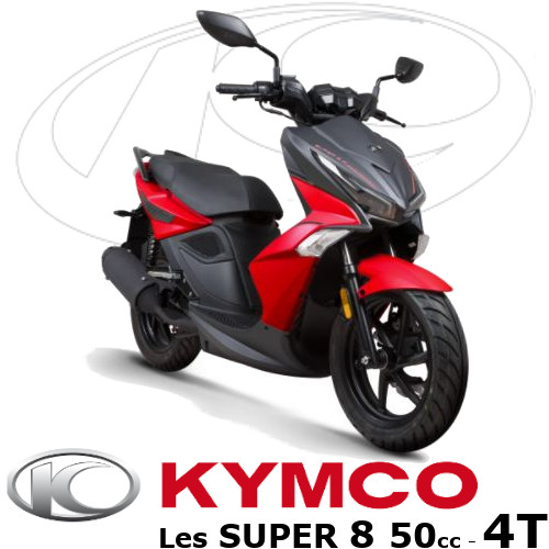 Pièces Kymco Origine SUPER 8 50cc (4T) Pièces Kymco Origine SUPER 8 50cc (4T) origine KYMCO 