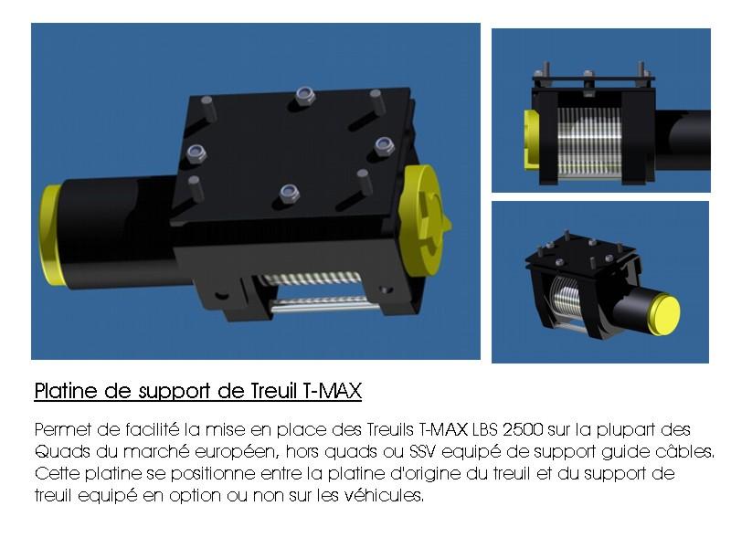 SUPPORT TREUIL 2500 LBS  SUPPORT TREUIL 2500 LBS   origine KYMCO 