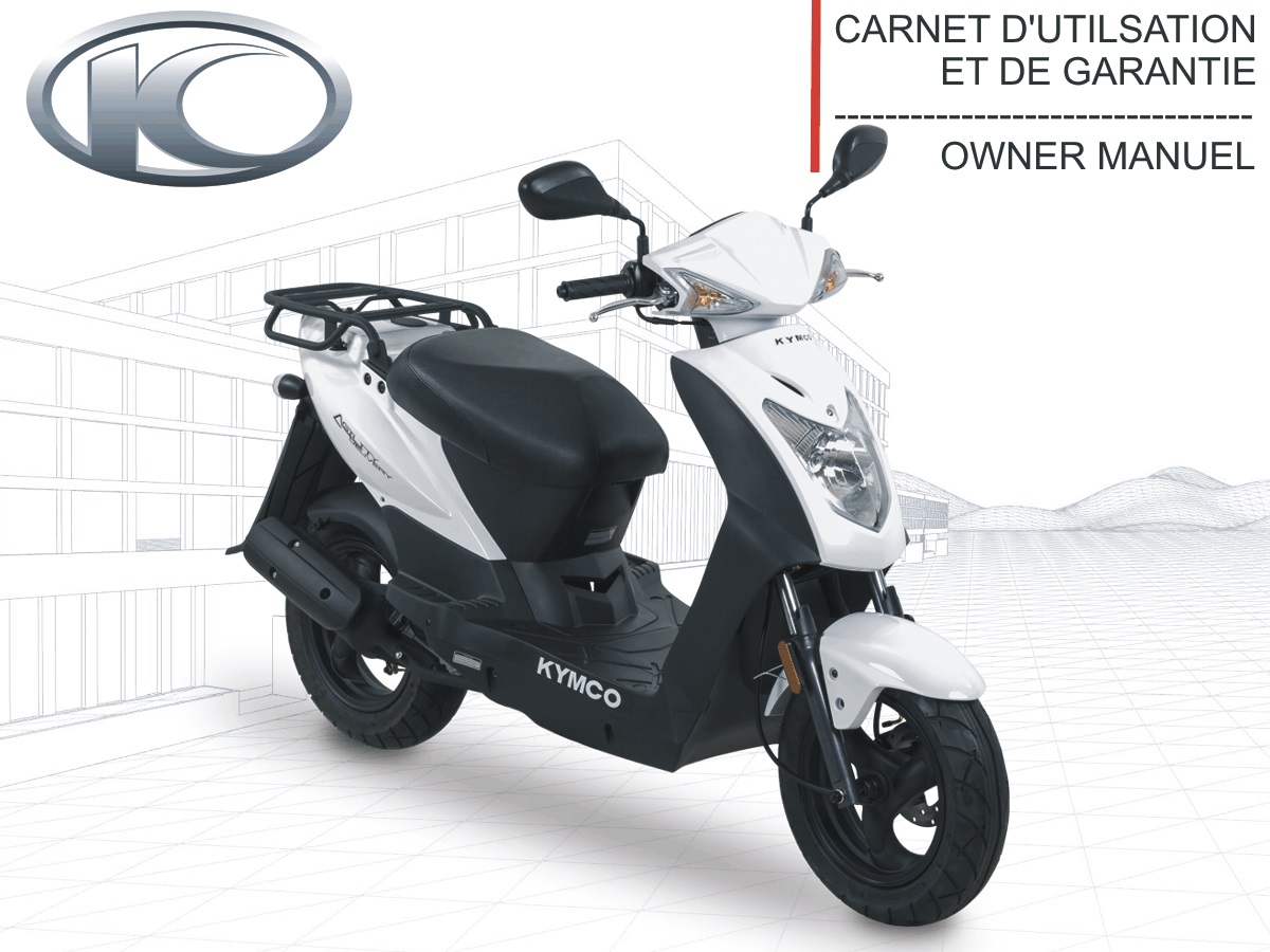 FR - MANUEL UTILISATEUR AGILITY 50 DELIVERY E4 KYMCO FR - MANUEL UTILISATEUR AGILITY 50 DELIVERY E4 KYMCO origine KYMCO -DISPO