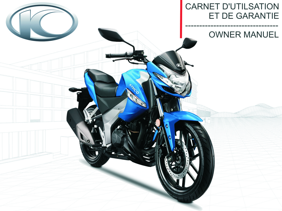 FR - MANUEL UTILISATEUR CK 1 125 (derniere pieces dispo) KYMCO FR - MANUEL UTILISATEUR CK 1 125 KYMCO origine KYMCO -DISPO