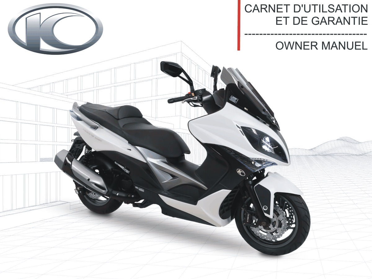 FR - MANUEL UTILISATEUR XCITING 400 i (derniere pieces dispo) KYMCO FR - MANUEL UTILISATEUR XCITING 400i EURO3 origine KYMCO -DISPO