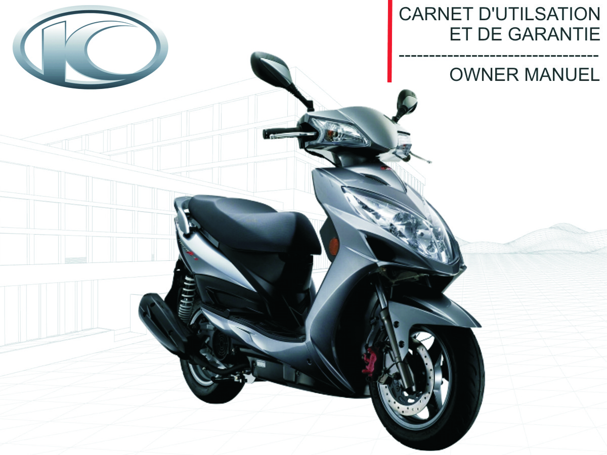 FR - MANUEL UTILISATEUR MOVIE S 125 i (derniere pieces dispo) KYMCO FR - MANUEL UTILISATEUR MOVIE S 125i EURO3 origine KYMCO -DISPO