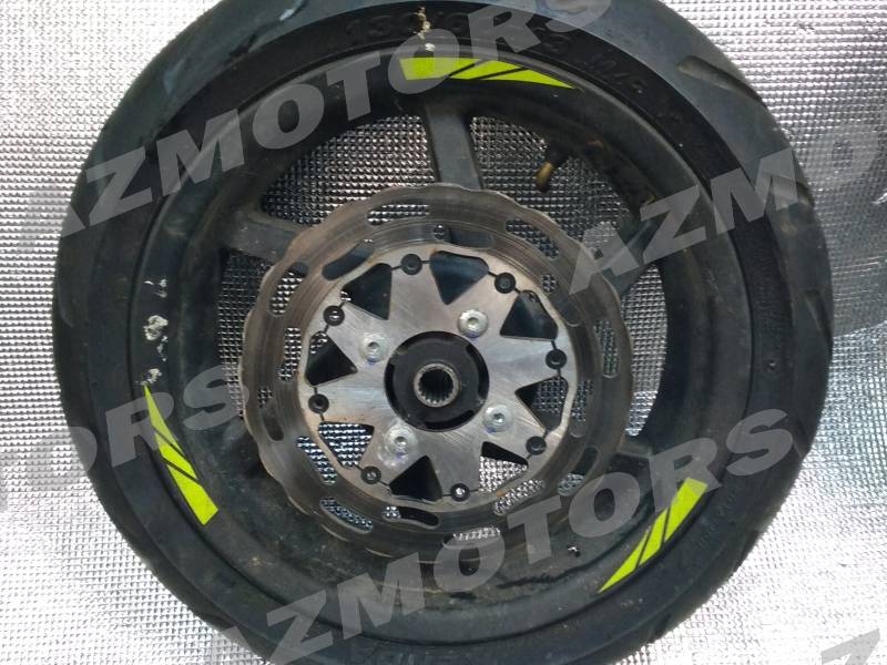 -OCCASION- JANTE ARR 3.5-13 ALU NOIR MAT