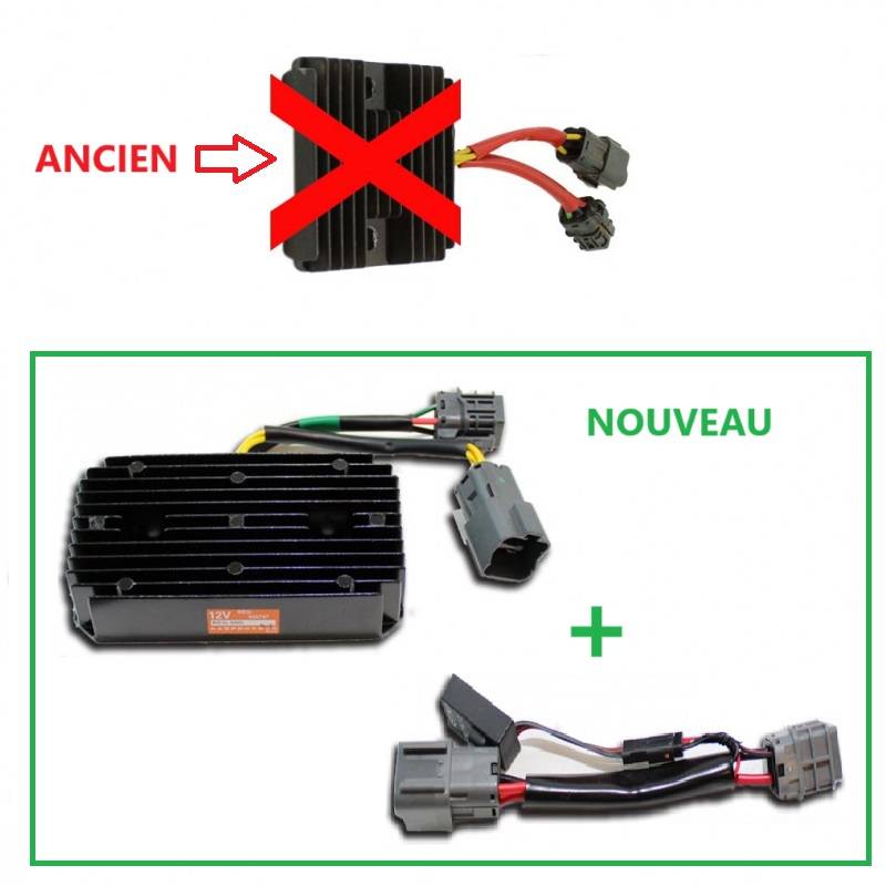 KIT REGULATEUR TENSION 6 SCR  origine tgb -DISPO