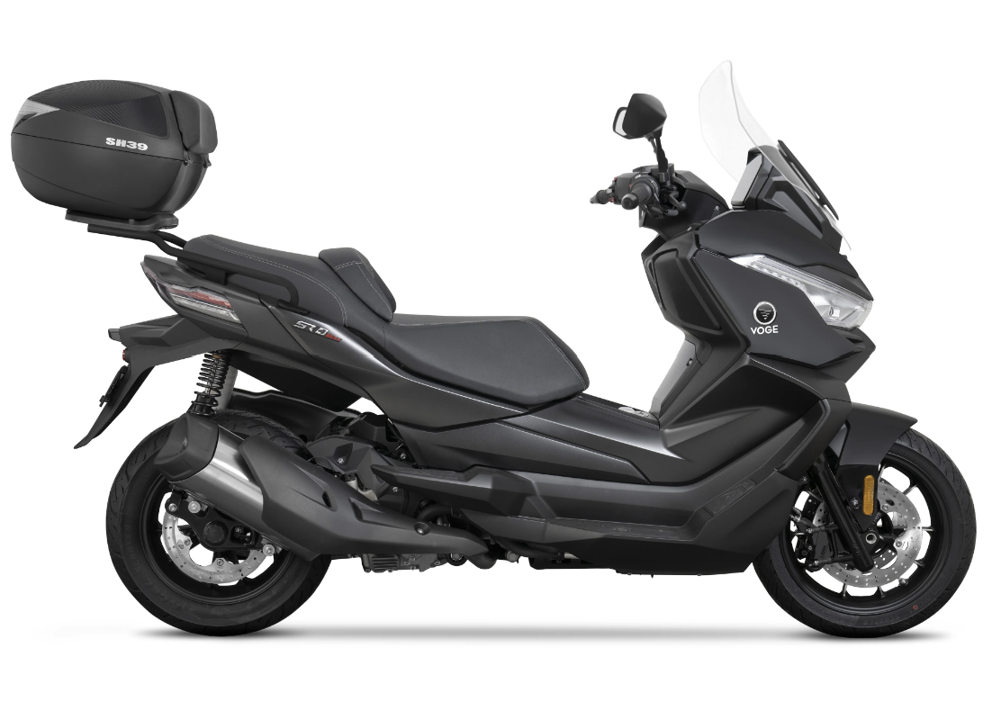 TOP MASTER VOGE SR4 MAX TOP MASTER VOGE SR4 MAX Fixations pour installer un top case sur la moto. origine VOGE -DISPO
