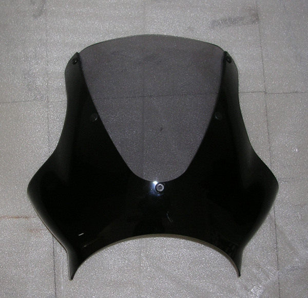 VICYNOTG-Saute-vent noir mat Vitre Fumé ROADWIN