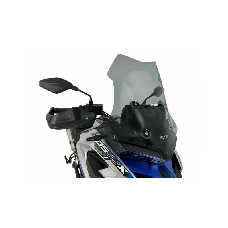 PARE-BRISE VALICO FUME VOGE 525 DSX HAUTEUR 51,5 CM SAUT VENT BULLE FUME VOGE 525 DSX HAUTEUR 51,5 CM origine VOGE -DISPO