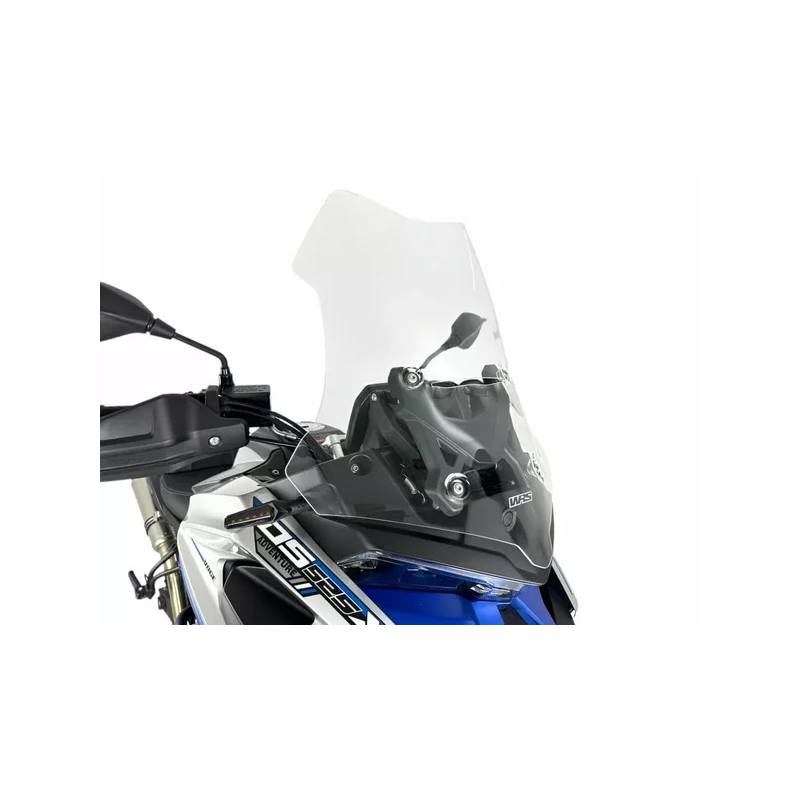 PARE-BRISE VALICO CLEAR VOGE 525 DSX HAUTEUR 51,5 CM SAUT VENT BULLE CLEAR VOGE 525 DSX HAUTEUR 51,5 CM origine VOGE -DISPO