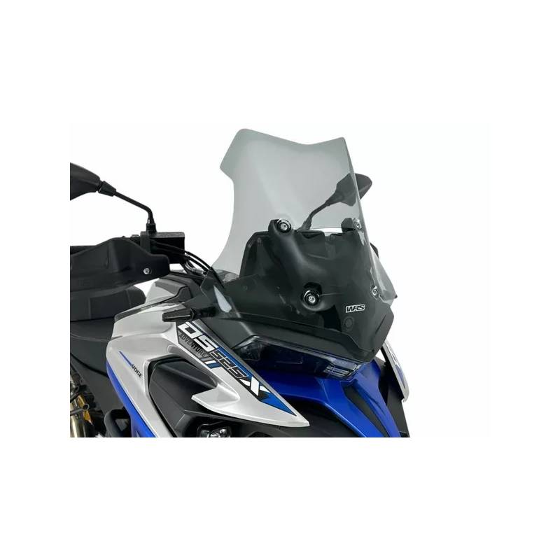 PARE-BRISE VALICO FUME VOGE 525 DSX HAUTEUR 44,5 CM SAUT VENT BULLE FUME VOGE 525 DSX HAUTEUR 44,5 CM origine VOGE -DISPO