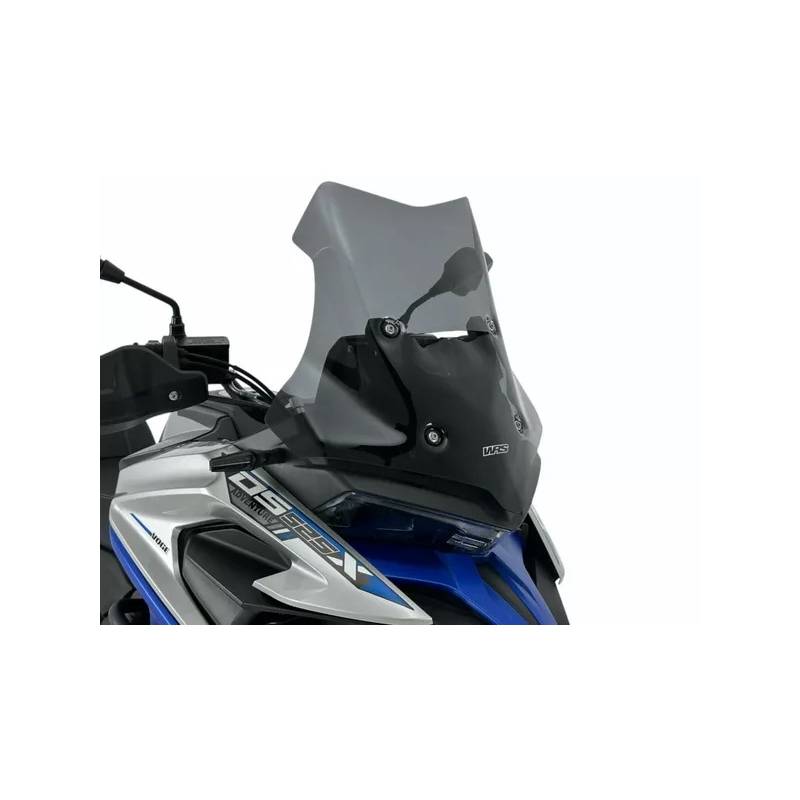 PARE-BRISE VALICO DARK SMOKE VOGE 525 DSX HAUTEUR 44,5 CM SAUT VENT BULLE FUME FONCE VOGE 525 DSX HAUTEUR 44,5 CM origine VOGE -DISPO