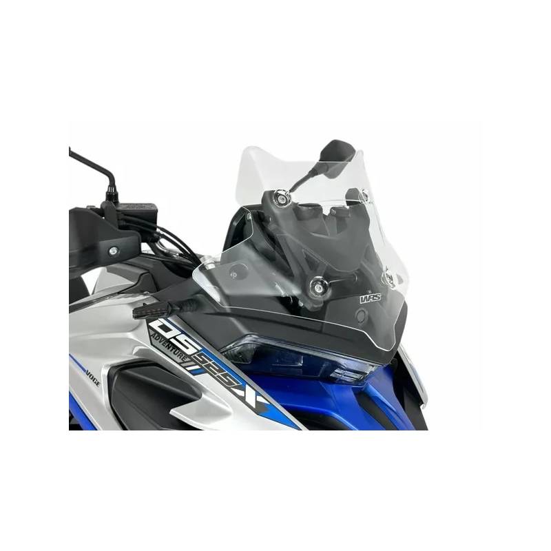 PARE-BRISE VALICO CLEAR VOGE 525 DSX HAUTEUR 32,5 CM SAUT VENT BULLE CLEAR VOGE 525 DSX HAUTEUR 32,5 CM origine VOGE -DISPO