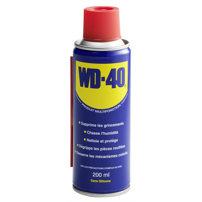 WD-40 PRODUITS MULTIFONCTION 200ML SANS SILICONE AEROSOL. WD-40 PRODUITS MULTIFONCTION 200ML SANS SILICONE AEROSOL. origine AZMOTORS 