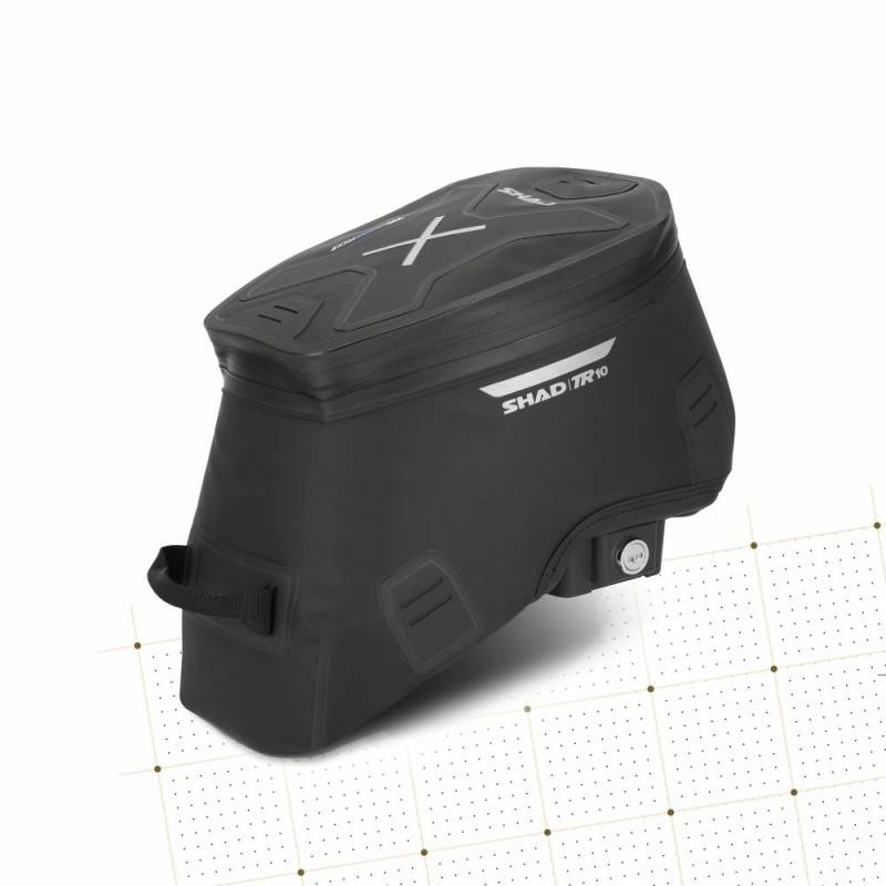 SACOCHE ETANCHES DE RESERVOIR CLICK SYSTEM TR10CL capacité de 7 litres, système de verrouillage à clé et indice d