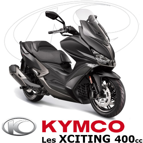 Pièces Kymco Origine XCITING 400/S400cc Pièces Maxi Scooters KYMCO XCITING 400,XCITING S400I origine  