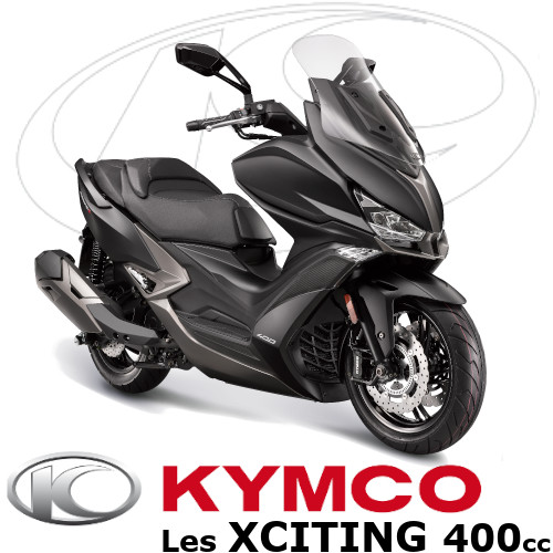 ANCIEN DOSSIER - Pièces Kymco Origine XCITING 400/S400cc Pièces Maxi Scooters KYMCO XCITING 400,XCITING S400I origine KYMCO 
