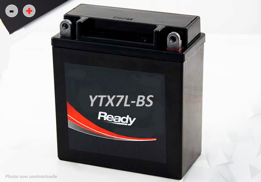 BATTERIE ALTERNATIVE YTX7L-BS FA BATTERIE ALTERNATIVE YTX7L-BS (YTX7LBS / BTX7L / FBTX7L / CBTX7LBS / 7LBS / CBTX7L-FA) origine KYMCO -DISPO