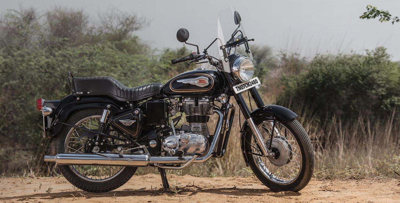 ACCESSOIRES Bullet Royal Enfield origine Avec ses accessoires, 
customisez votre BULLET Choisissez parmi une large gamme d`accessoires,notamment des sacoches, des protège-moteurs et plus encore origine ROYAL ENFIELD 