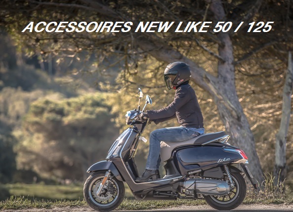 Accessoires NEW LIKE 50 / 125 ACCESSOIRES SCOOTER KYMCO NEW LIKE 50 ET 125 E4 origine KYMCO LIKE