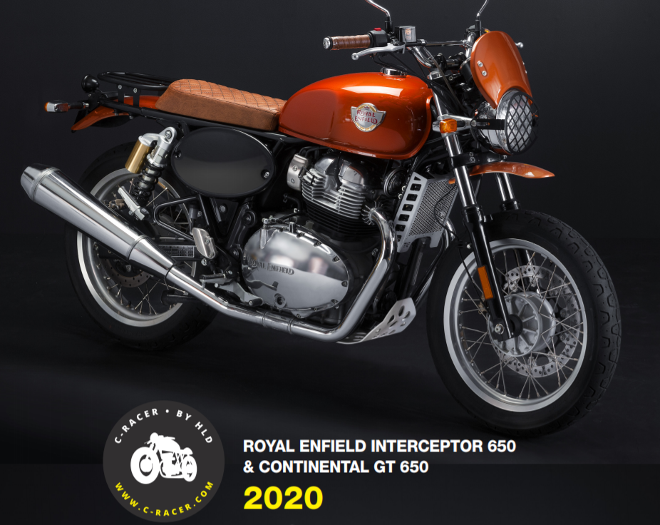 ACCESSOIRES Interceptor 650 Royal Enfield (Adaptable) Un assortiment daccessoires C-RACER pour peaufiner le look de votre INTERCEPTOR 650 Royal Enfield
Pieces et accessoires de performance avec S&S Cycle (Silencieux, filtre, kits big bore) vous trouverez également des articles SW-MOTECH (sacoches latérales Legend , supports et autres accessoires pratique pour transformer ces motos en voyageuses), leviers TWR
 origine ROYAL ENFIELD 