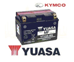 BATTERIES YUASA KYMCO BATTERIES YUASA KYMCO origine KYMCO 