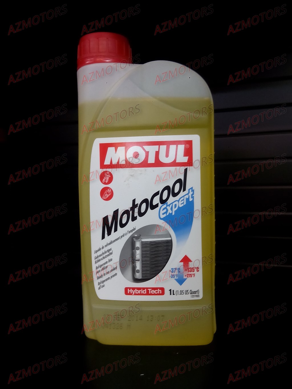 RADIATEUR MOTOCOOL 1L Liquides de Refroidissement 101087 - MOTUL MOTOCOOL EXPERT HYBRID TECH - 1L origine MOTUL 