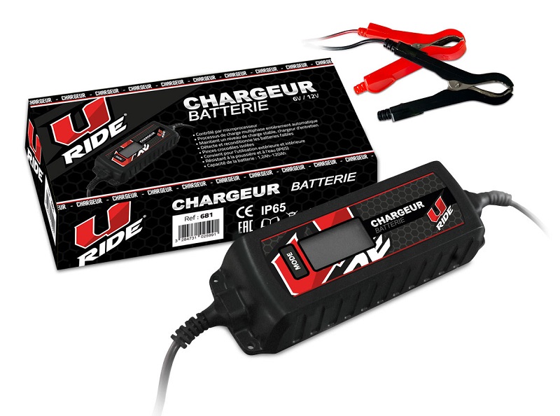 CHARGEUR DE BATTERIE URIDE 681 - CHARGEUR DE BATTERIE URIDE origine AZMOTORS 