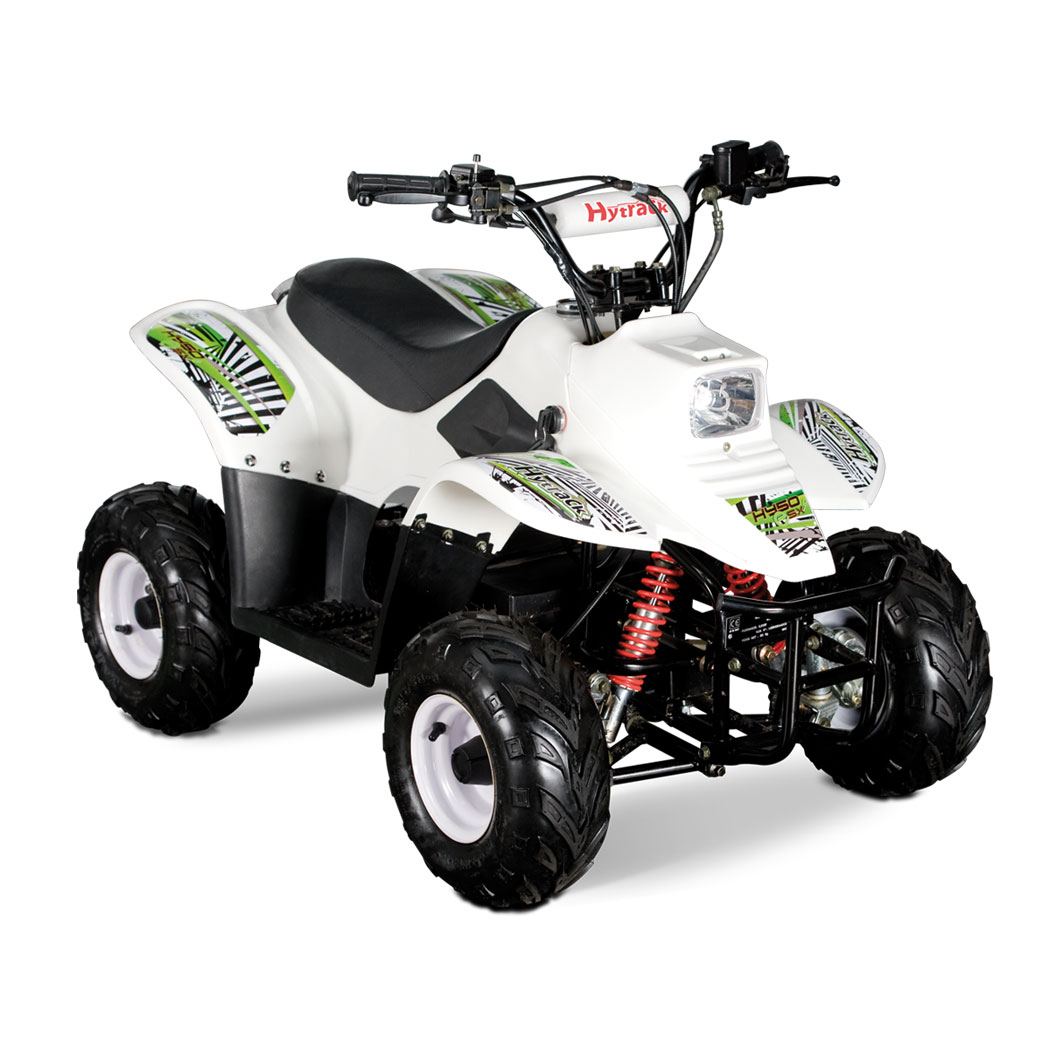 Quad Enfant HY 50eSX ELECTRIQUE ==> BLANC-VERT
-Non Homologué route-  origine  