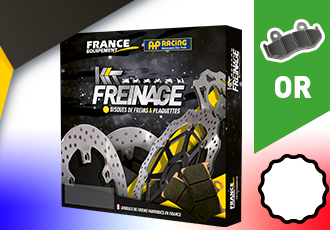 Kit Freinage Essentiel Arrière Kit Freinage - AP RACING Composé du disque de freins ARRIERE et des plaquettes ARRIERE origine BETA 