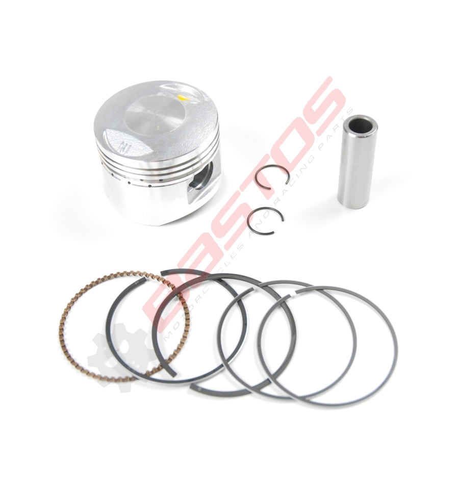 KIT PISTON 125 LIFAN DIAMÈTRE 52,4 AXE 14 MM - BASTOS- 0411100200090 - KIT PISTON 125 LIFAN DIAMÈTRE 52,4 AXE 14 MM - BASTOS- origine BASTOS 