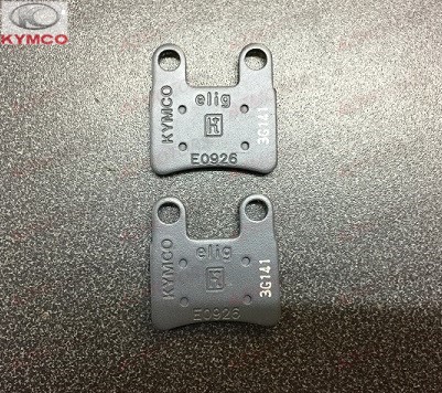 JEU DE PLAQUETTES DE FREIN DE PARKING  KYMCO 45105-LFA5-305 - JEU DE PLAQUETTES DE FREIN DE PARKING - KY-59-0191 origine KYMCO -DISPO