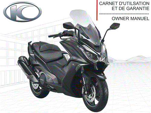 FR - CARNET D ENTRETIEN AK 550 i KYMCO FR - CARNET D ENTRETIEN AK 550 i origine KYMCO -DISPO