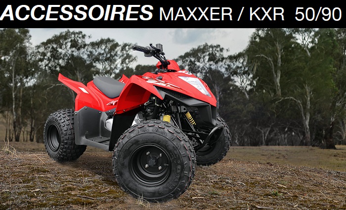 Accessoires QUADS KYMCO KXR,MAXXER 50 et 90
(CHASSIS RFBL4)(CHASSIS RFBL5)(CHASSIS RFBLA)