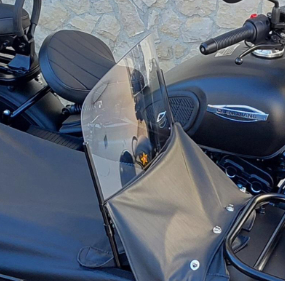 PARE-BRISE DU SIDE-CAR CJ 650 EUIV-EUV CHANGJIANG PARE-BRISE DU SIDE-CAR CJ 650 CHANGJIANG origine CHANGJIANG -DISPO