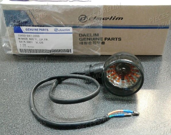 33450-BA1-2000-CLIGNOTANT AV G NOIR/FUME