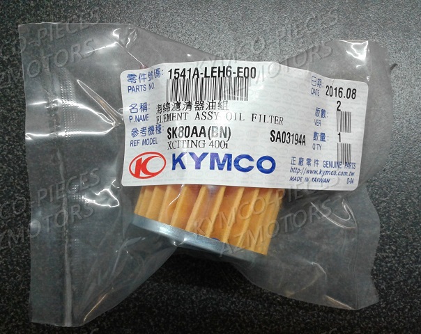 FILTRE A HUILE HF-568 KYMCO  origine kymco -DISPO