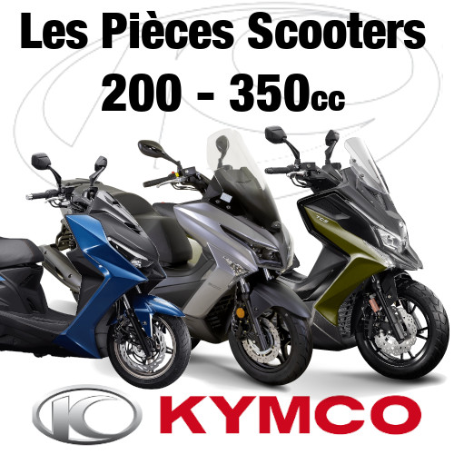 Pièces Kymco Origine SCOOTERS 200 - 350cc Pieces KYMCO Schéma pour les 200 KRV - DOWNTOWN XTOWN 300 - DTX 350 origine KYMCO 